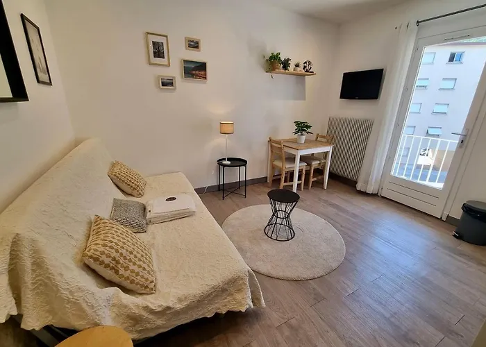 #dd L'ecrin Ile Verte Balcony גרנובל